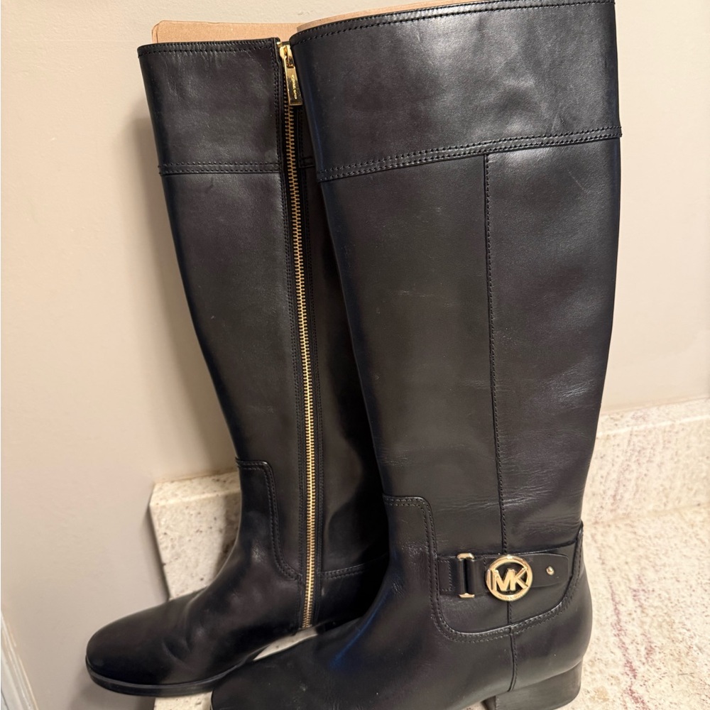 Michael Kors leather boots